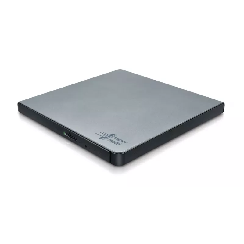 HITACHI-LG DATA STORAGE Plonas nešiojamas DVD įrašymo įrenginys - Gp57eb40 - USB 2.0 - Sidabrinis