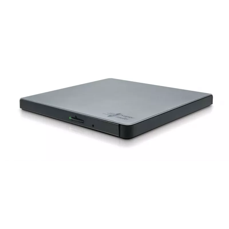 HITACHI-LG DATA STORAGE Plonas nešiojamas DVD įrašymo įrenginys - Gp57eb40 - USB 2.0 - Sidabrinis