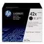 HP 42X 2 vnt. didelės talpos juodos Originalios LaserJet tonerių kasetės