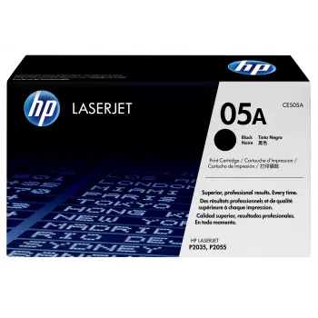 HP 05A Juoda originali LaserJet tonerio kasetė, 2300 puslapių, juoda, 1 vnt.