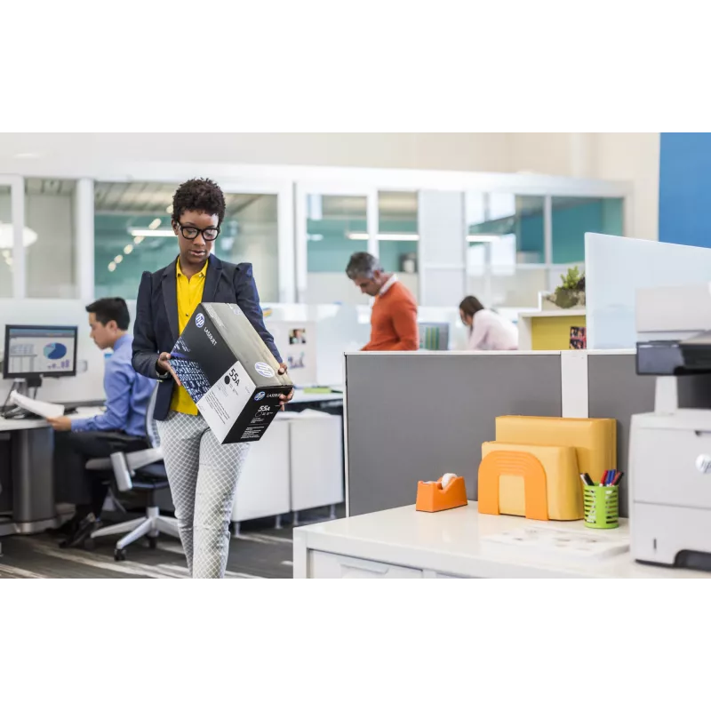 HP 55A juoda originali LaserJet tonerio kasetė, 6000 puslapių, juoda, 1 vnt.