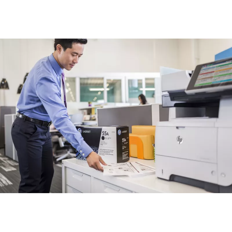 HP 55A juoda originali LaserJet tonerio kasetė, 6000 puslapių, juoda, 1 vnt.