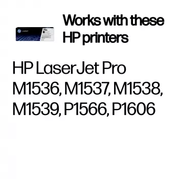 HP 78A Original LaserJet juodos spalvos kasetė, 2100 puslapių, juoda, 1 vnt.