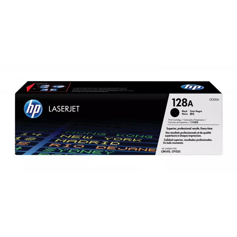 HP 128A juoda Originali LaserJet tonerio kasetė, 2000 puslapių, juoda, 1 vnt.