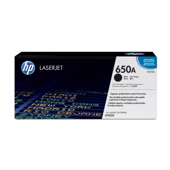 HP 650A Original LaserJet juodas tonerio kasetė