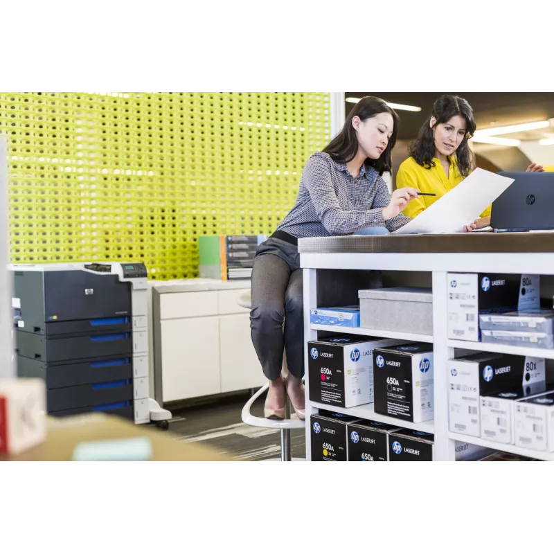 HP 650A Original LaserJet juodas tonerio kasetė