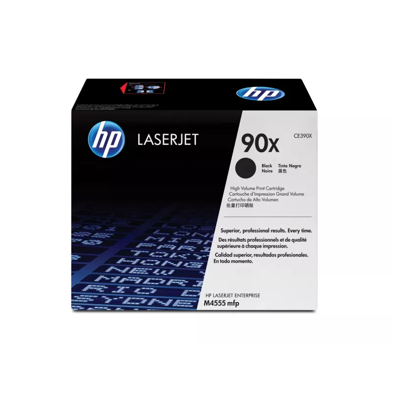 HP 90X didelės išeigos juoda originali LaserJet tonerio kasetė