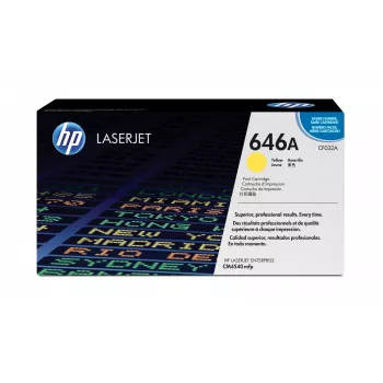 HP 646A geltonas originalus LaserJet tonerio kasetė