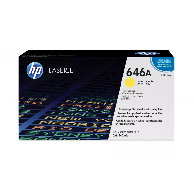 HP 646A geltonas originalus LaserJet tonerio kasetė