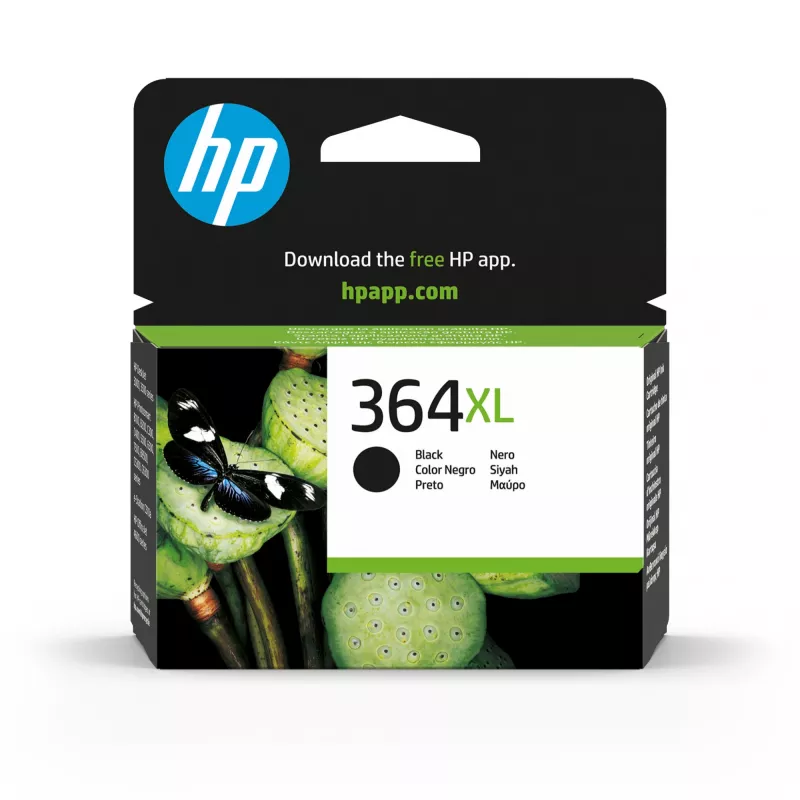 HP 364XL didelės išeigos juodas originalus rašalo kasetė