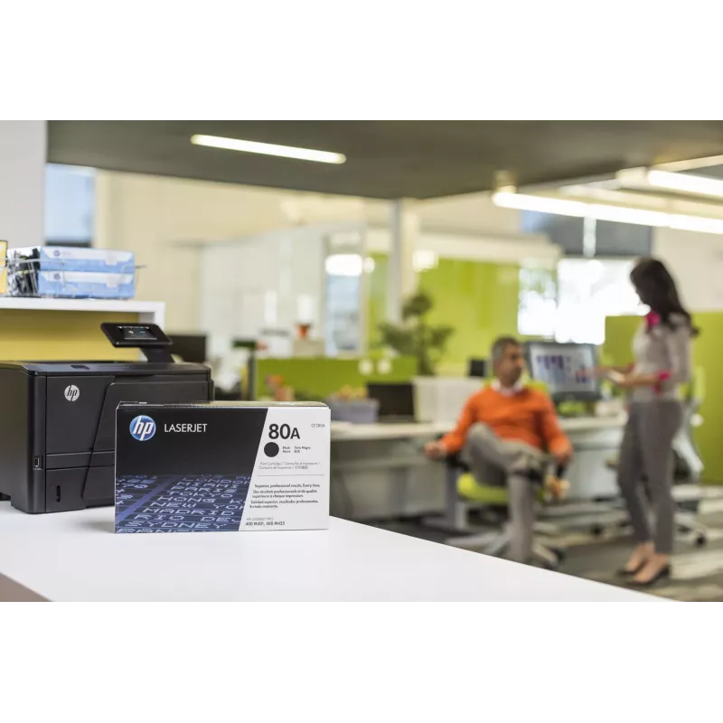 HP 80A juoda originali LaserJet tonerio kasetė, 2560 puslapių, juoda, 1 vnt.