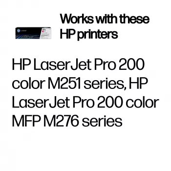 HP 131A Purpurinė originali LaserJet tonerio kasetė, 1800 puslapių, Purpurinė, 1 vnt.