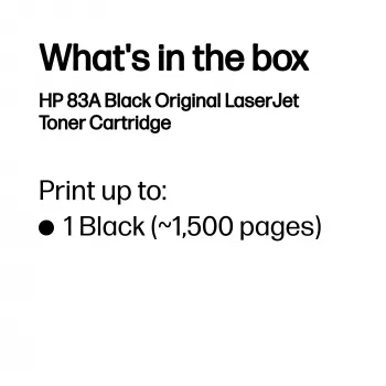 HP 83A Original LaserJet juodas tonerio kasetė