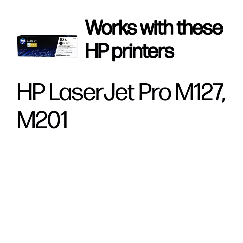 HP 83A Original LaserJet juodas tonerio kasetė