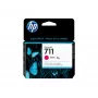 HP 711 29 ml rausvai raudona DesignJet rašalo kasetė