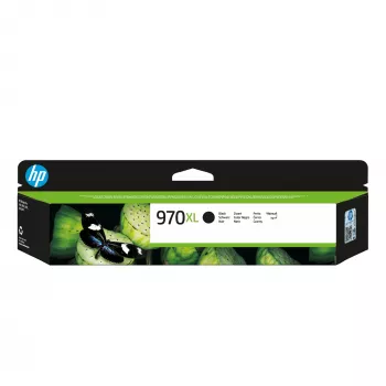 HP 970XL didelės išeigos juoda originali rašalo kasetė, juoda, 1 vnt., 9200 puslapių