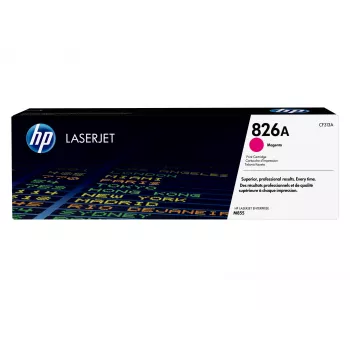 Tonerių kasetė HP 826A, rausvai raudona, 6000 puslapių