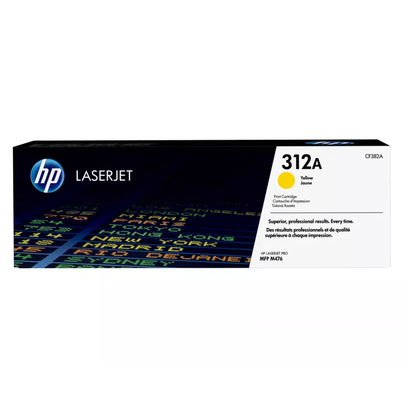 HP 312A geltona LaserJet tonerio kasetė, 2700 puslapių, geltona