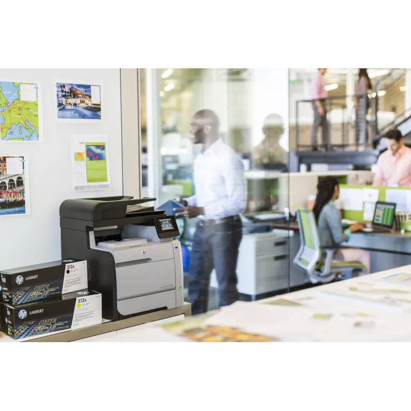 HP 312A geltona LaserJet tonerio kasetė, 2700 puslapių, geltona