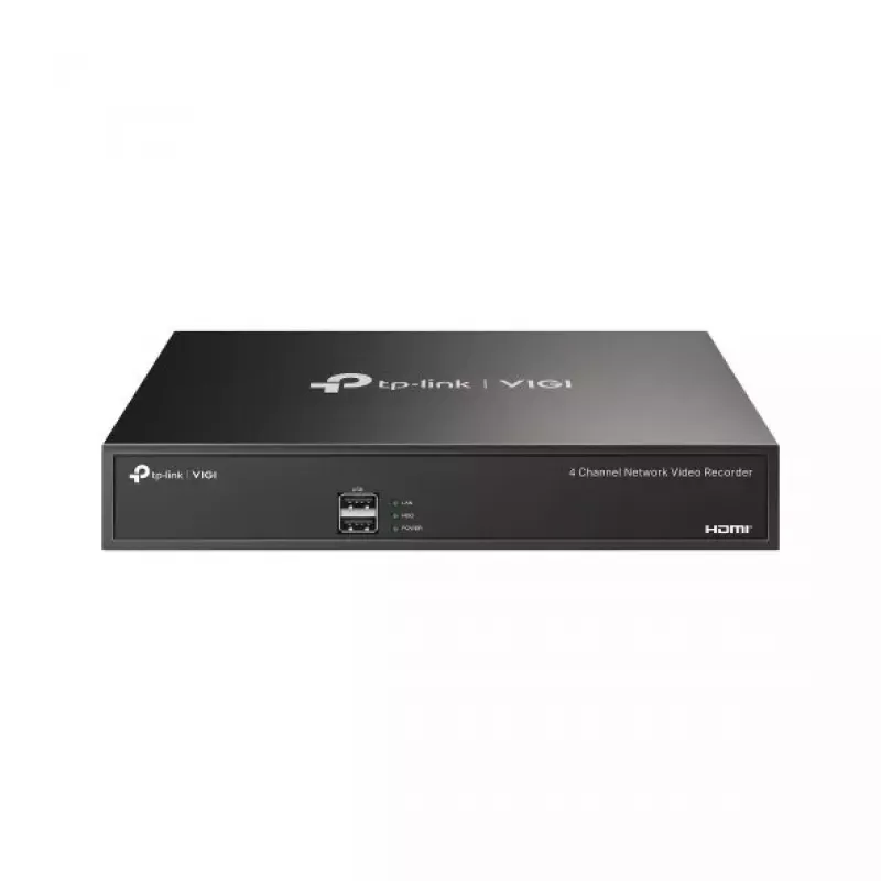 TP-Link VIGI NVR1004H tinklinis vaizdo registratorius 4 kanalai 4K