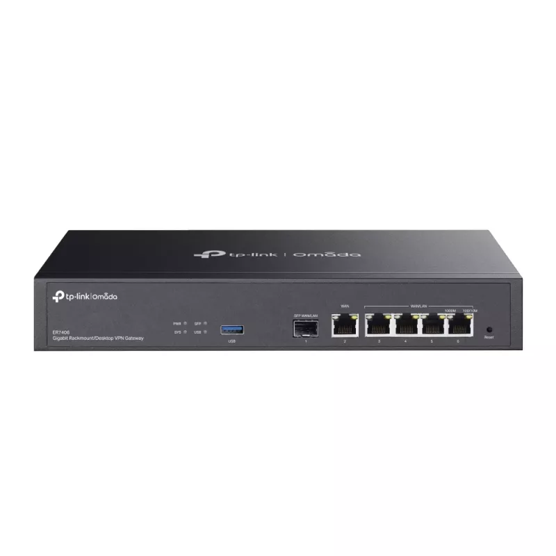 TP-Link ER7406 maršrutizatorius laidinis Gigabit Ethernet juodas