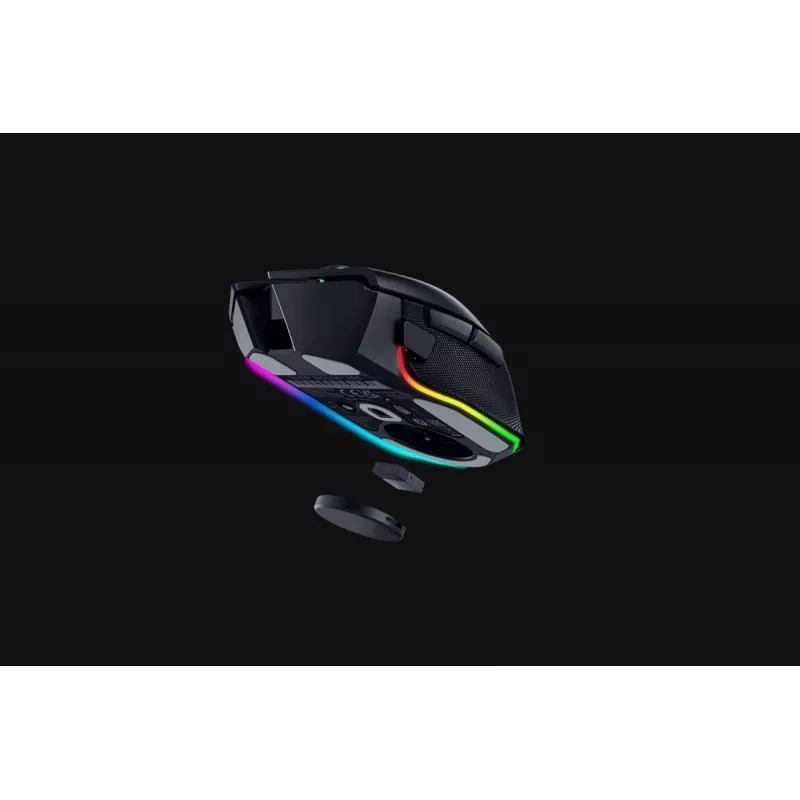 RAZER Basilisk V3 Pro pritaikoma belaidė žaidimų pelė su Razer HyperScroll pakreipiamu ratuku