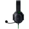 Laidinis žaidimų ausinių komplektas Razer JuodaShark V2 X — binauralinis, 3,5 mm, 32 Ω, 100 dB, triukšmą slopinantis lankstus mikrofonas, 1,3 m laidas, žalia/juoda