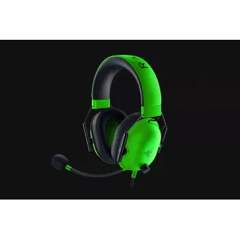 Wired gaming headset Razer BlackShark V2 X — circumaural, 3.5 mm, 1.3 m cable, TriForce drivers, virtual surround