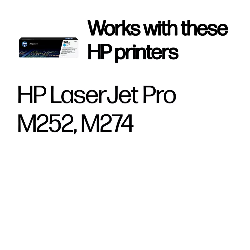 HP 201A Cyan Original LaserJet Toner kasetė. Spalvoto tonero puslapių išeiga: 1330 puslapių, Spausdinimo spalvos: Cianas, Kiekis pakuotėje: 1 vnt.