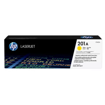 Tonerių kasetė HP CF402A 201A 1400 puslapių geltona