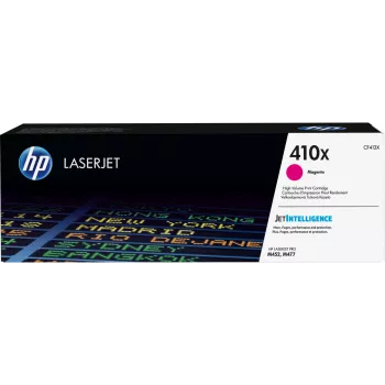 HP 410X didelės išeigos purpurinė originali LaserJet tonerio kasetė
