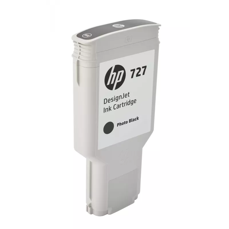 Rašalo kasetė HP 727 300 ml fotodažo juoda DesignJet rašalo kasetė