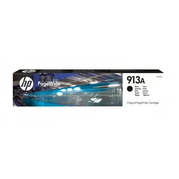 HP 913A Juoda originali PageWide kasetė, Juoda, 1 vnt., 3500 puslapių