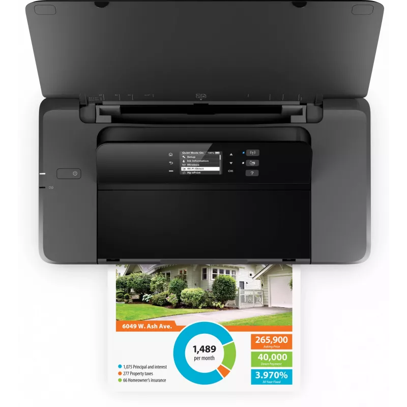 HP Officejet 200 Mobile Wireless Color Printer