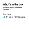 HP 304XL trijų spalvų originali rašalo kasetė
