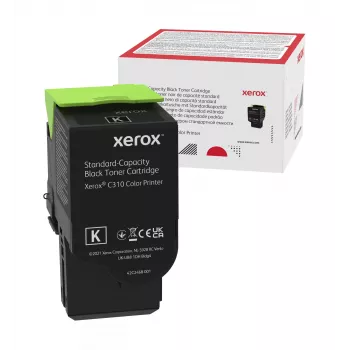 Xerox Genuine ® C310 spalvotam spausdintuvui/C315 spalvotam daugiafunkciam spausdintuvui juoda standartinės talpos dažų kasetė (3000 puslapių) - 006R04356