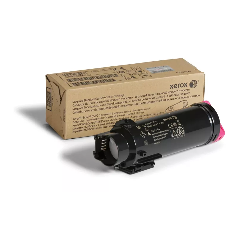 Xerox Genuine Phaser® 6510, WorkCentre® 6515 purpurinė standartinės talpos dažų kasetė (1000 puslapių) - 106R03474