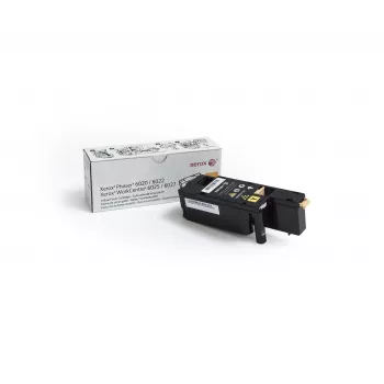 Xerox Genuine Phaser® 6020/6022, WorkCentre® 6025/6027 geltona standartinės talpos tonerio kasetė (1000 puslapių) - 106R02758