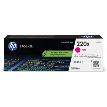 Tonerio kasetė HP 220X W2203X 6000 puslapių, raudona