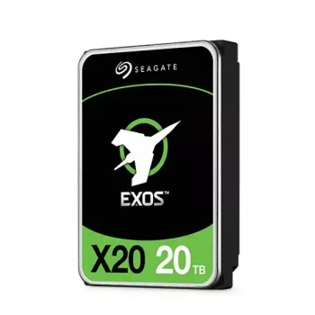 “Seagate Enterprise Exos X20” vidinis kietasis diskas 20 TB 7200 RPM 3,5 col. Serial ATA III