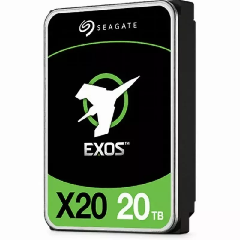“Seagate Enterprise Exos X20” vidinis kietasis diskas 20 TB 7200 RPM 3,5 col. Serial ATA III