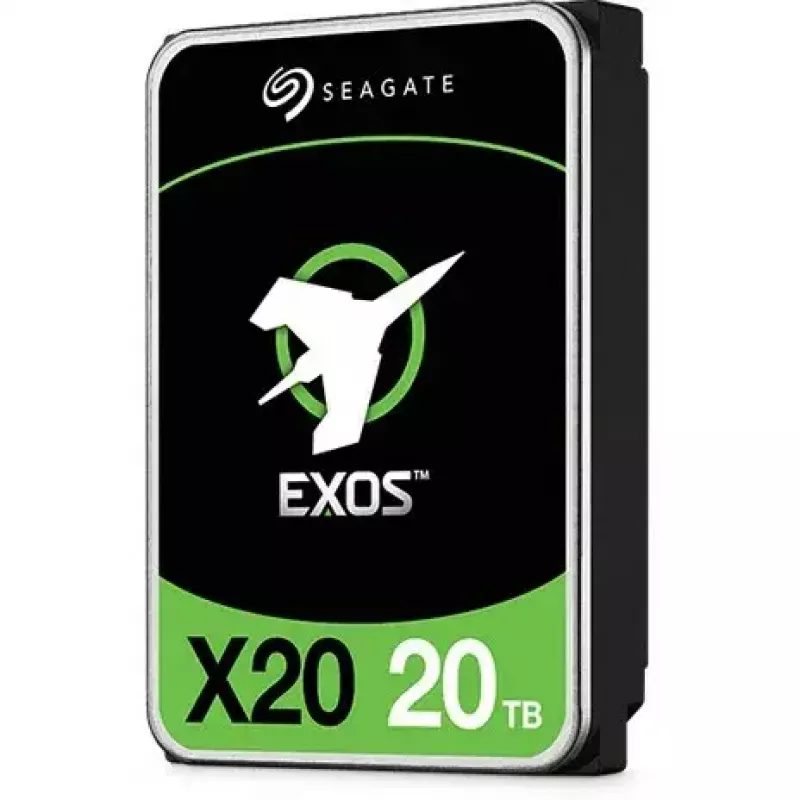 “Seagate Enterprise Exos X20” vidinis kietasis diskas 20 TB 7200 RPM 3,5 col. Serial ATA III
