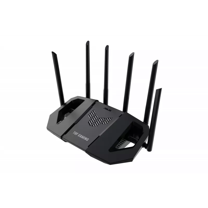 ASUS TUF Gaming BE6500 (TUF-BE6500) belaidis maršrutizatorius 2.5 Gigabit Ethernet Dviejų juostų (2.4 GHz / 5 GHz) Juodas