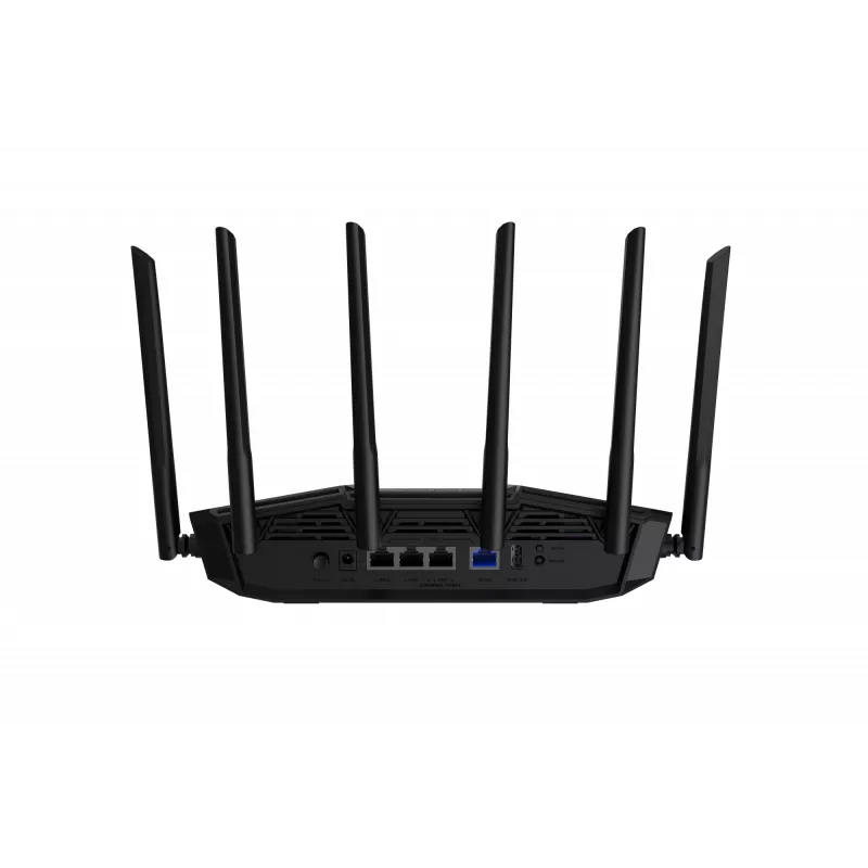 ASUS TUF Gaming BE6500 (TUF-BE6500) belaidis maršrutizatorius 2.5 Gigabit Ethernet Dviejų juostų (2.4 GHz / 5 GHz) Juodas