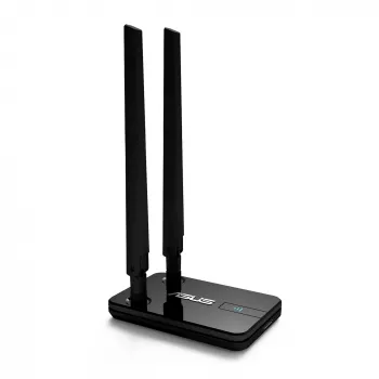 ASUS USB-AC58, Wi-Fi 5 (802.11ac), juoda