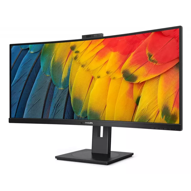 Philips 5000 serijos 34B1U5600CH/00 kompiuterio monitorius 86,4 cm (34 colių) 3440 x 1440 pikselių „Wide Quad HD“ LCD juodas