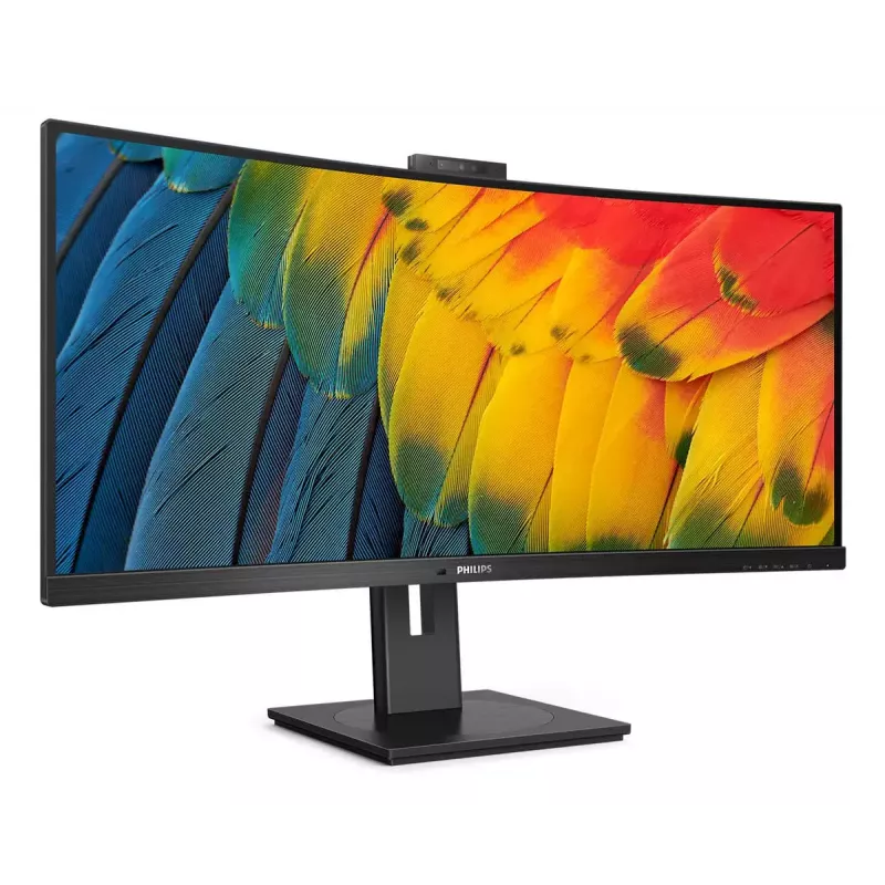 Philips 5000 serijos 34B1U5600CH/00 kompiuterio monitorius 86,4 cm (34 colių) 3440 x 1440 pikselių „Wide Quad HD“ LCD juodas