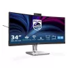 Philips 6000 serijos 34B2U6603CH/00 kompiuterio monitorius 86,4 cm (34 colių) 3440 x 1440 pikselių „Wide Quad HD“ LCD pilkas