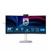 Philips 6000 serijos 34B2U6603CH/00 kompiuterio monitorius 86,4 cm (34 colių) 3440 x 1440 pikselių „Wide Quad HD“ LCD pilkas