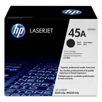 HP 45A Original LaserJet juodos spalvos kasetė, 18000 puslapių, juoda, 1 vnt.
